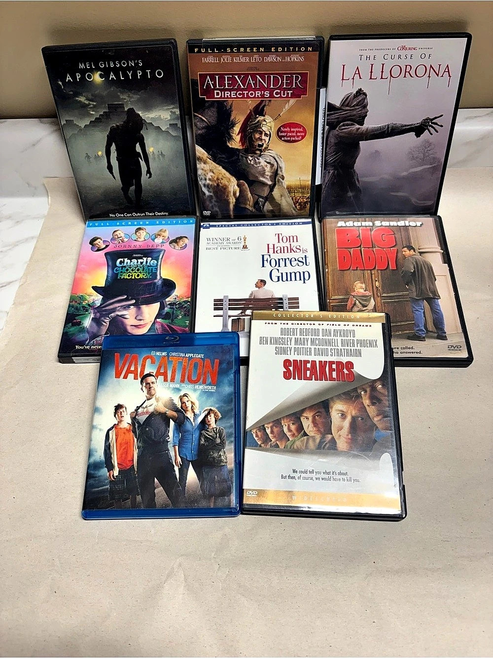 DVD Movie Collection 7-Disc Set